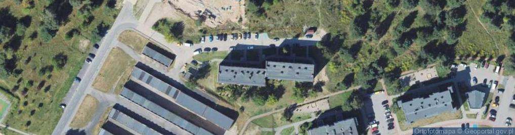 Zdjęcie satelitarne Gospodarstwo Rolne Zygmunt Frymark