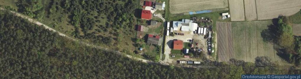 Zdjęcie satelitarne Gospodarstwo Rolne