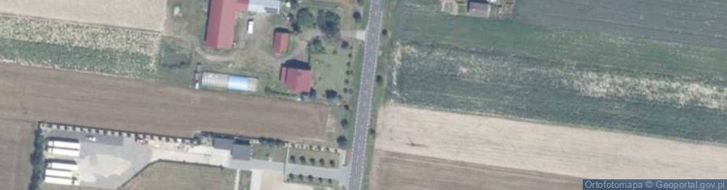 Zdjęcie satelitarne Gospodarstwo Rolno Hodowlano Przemysłowe Auto Moto Poland