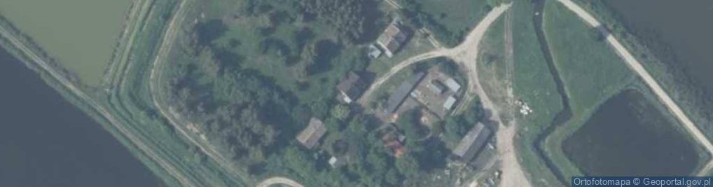 Zdjęcie satelitarne Gospodarstwo Rybackie Bąkowiec Marek Łosiewicz