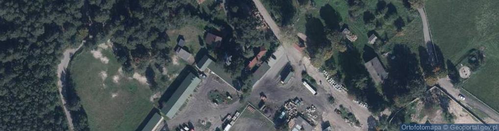 Zdjęcie satelitarne Gospodarstwo Rybackie Jedlanka