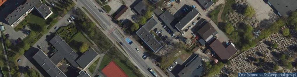 Zdjęcie satelitarne Gospodarstwo Rybackie Żarnowiec Rokitki