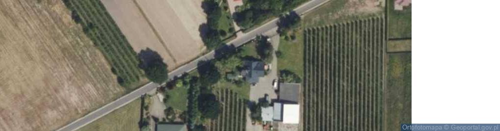 Zdjęcie satelitarne Gospodarstwo Sadownicze