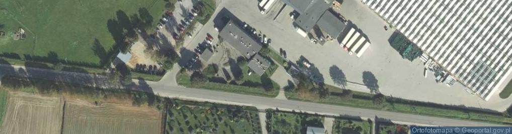Zdjęcie satelitarne Gospodarstwo Szklarniowe Leonów