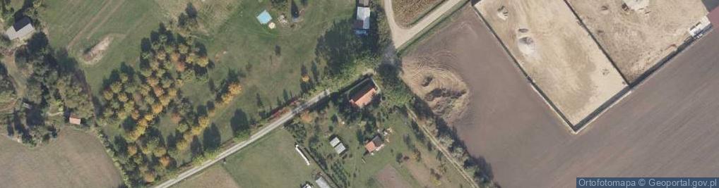 Zdjęcie satelitarne Gospodarstwo Wędkarsko Wypoczynkowe Zgoda