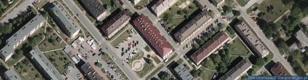 Zdjęcie satelitarne Gospodynie Razem