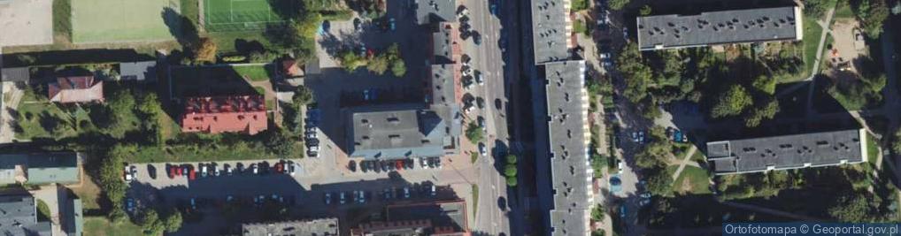 Zdjęcie satelitarne Grabińska