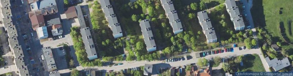 Zdjęcie satelitarne Grabowska Elżbieta, Handel i Usługi