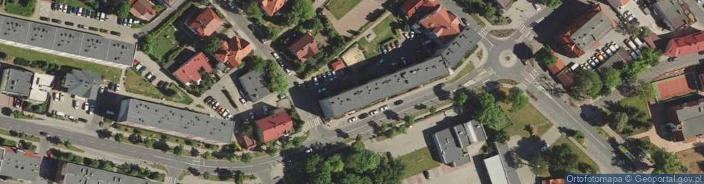 Zdjęcie satelitarne Gradecki Zbigniew Biuro Podróży Axel Travel