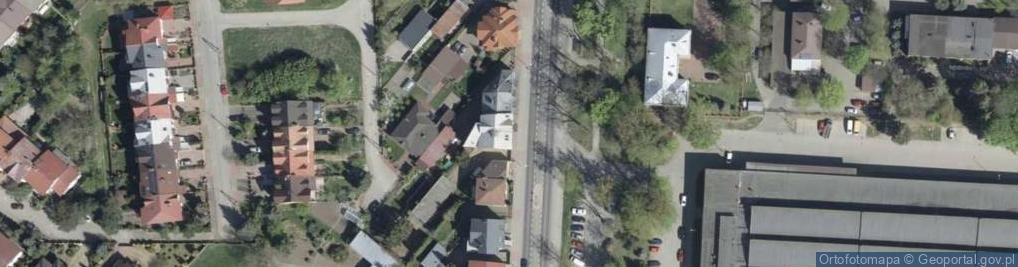 Zdjęcie satelitarne Grafit Art Papierniczo Przemysłowe Wspólnik Spółki Cywilnej