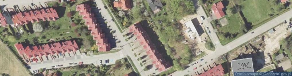 Zdjęcie satelitarne Grama Pracownia Projektowa