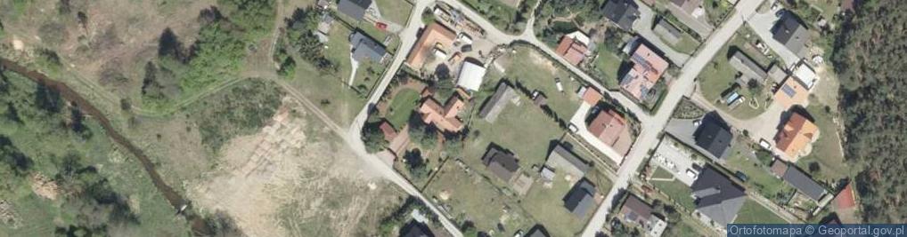 Zdjęcie satelitarne Grażyna Sajnóg Eko-Agroturystyka
