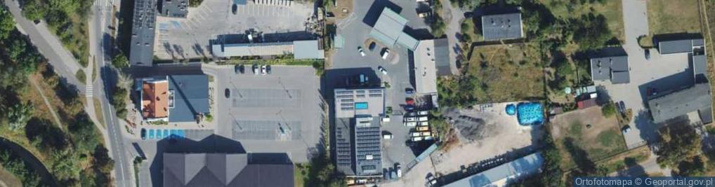 Zdjęcie satelitarne Gregor Trans Grzegorz Chudzik Niepubliczny Zakład Opieki Zdrowot
