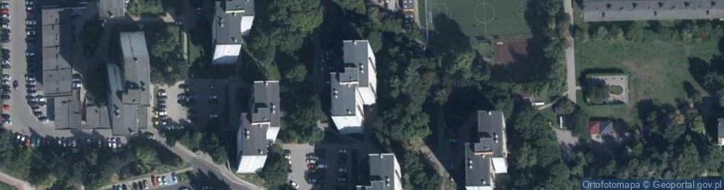 Zdjęcie satelitarne Greguła