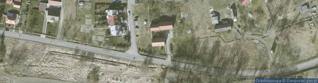 Zdjęcie satelitarne Grodziska U.Usługi Rach., Kalonowice D.
