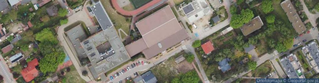 Zdjęcie satelitarne Grodziski Klub Koszykarski w Grodzisku Mazowieckim