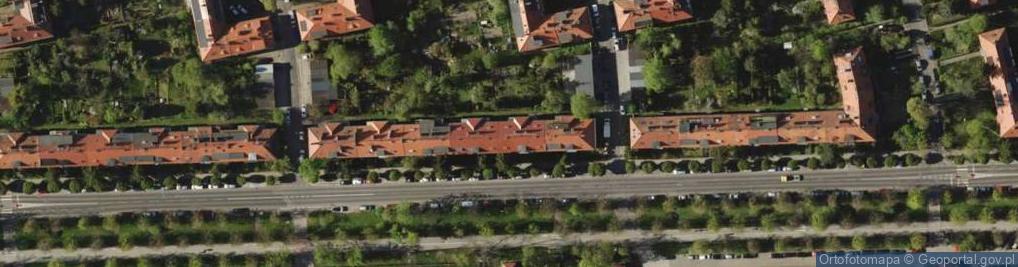 Zdjęcie satelitarne Gromkowska A., Wrocław
