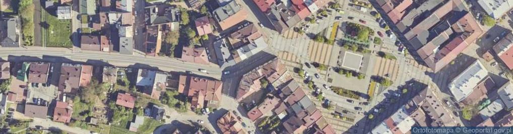 Zdjęcie satelitarne Grosik