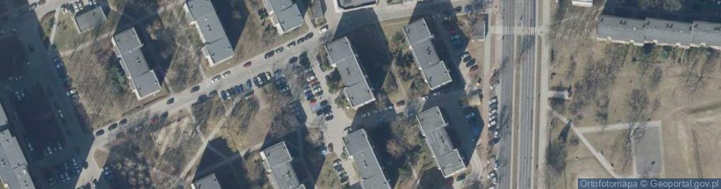 Zdjęcie satelitarne Groszek Katarzyna Krzesińska Vel Rosiak Agnieszka Grzelak