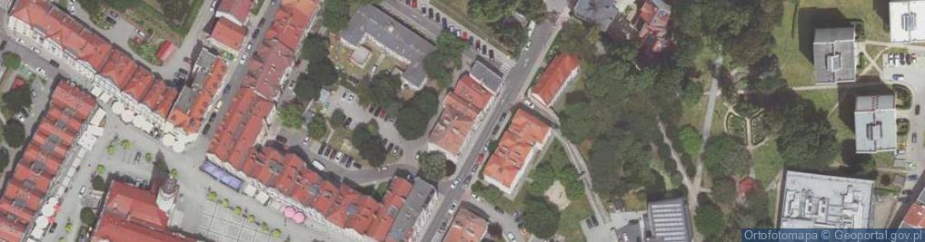Zdjęcie satelitarne Grupowa Praktyka Lekarsko - Pielęgniarska Rudzińscy Andrzej Rudziński