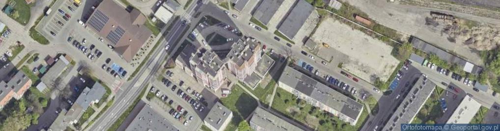 Zdjęcie satelitarne Grupowa Praktyka Lekarzy Rodzinnych