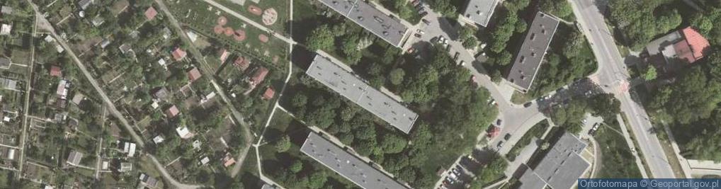 Zdjęcie satelitarne Grupowa Praktyka Pielęgniarska Otwarte Serce Halina Wilk Surdy Monika Grelewicz Agnieszka Uziel