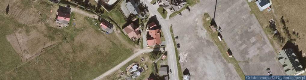 Zdjęcie satelitarne Gryglówka