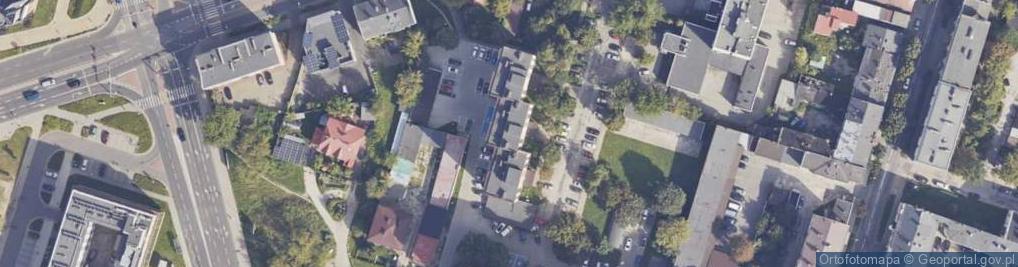 Zdjęcie satelitarne Grymuła Wójtowicz Agata Indywidualna Praktyka Lekarska