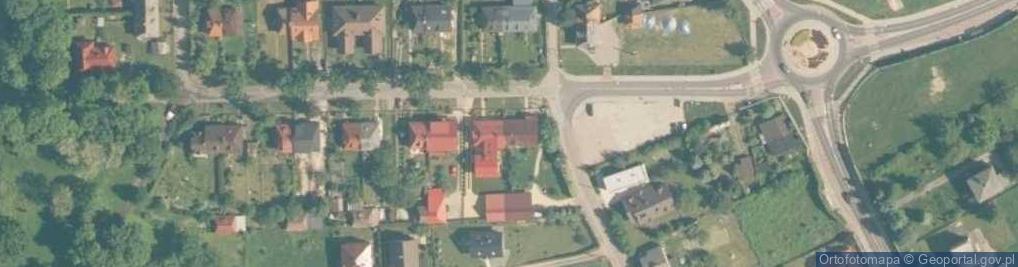 Zdjęcie satelitarne Grzegorz Bębenek Termo-Bud