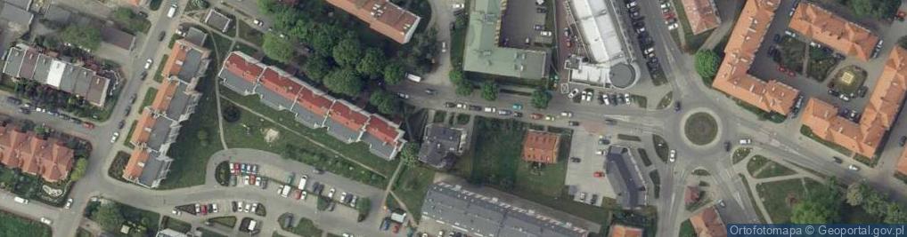 Zdjęcie satelitarne Grzegorz Fluder Geocartis - Usługi Geodezyjne i Kartograficzne