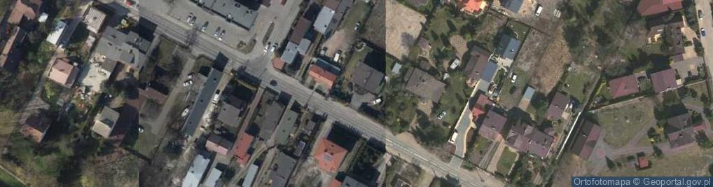Zdjęcie satelitarne Grzegorz Gołaszewski Handel Obwoźny Pierzem i Art.Przemysłowymi.