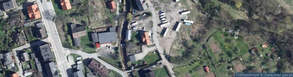 Zdjęcie satelitarne Grzegorz Gorczyca Krajowy Transport Drogowy Osób