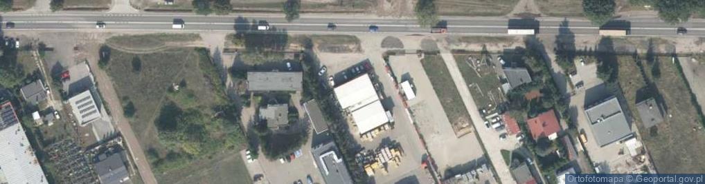 Zdjęcie satelitarne Grzegorz Grześkowiak Granit-Bruk