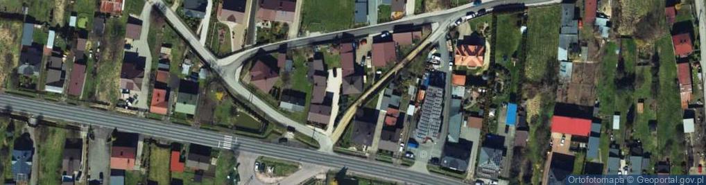 Zdjęcie satelitarne Grzegorz Kępa Blacharstwo Pojazdowe Pomoc Drogowa