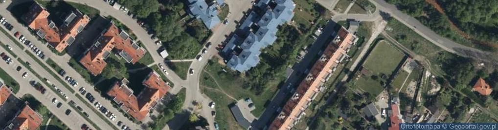 Zdjęcie satelitarne Grzegorz Kopczyński Usługi Projektowo-Konsultingowe PAS Drogowy