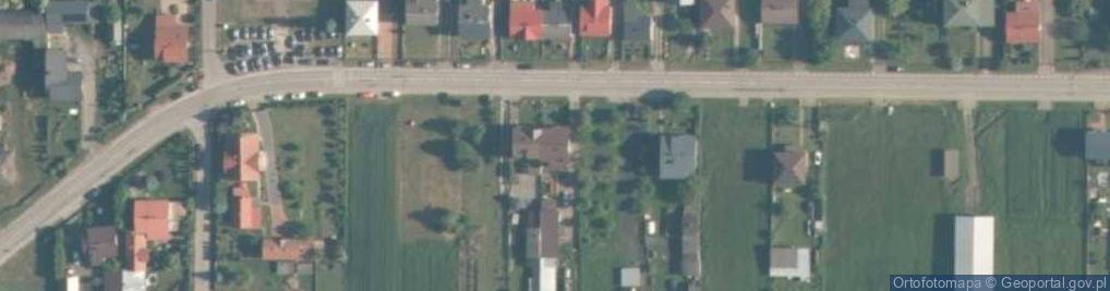 Zdjęcie satelitarne Grzegorz Majchrzyk Zakład Usług Leśnych