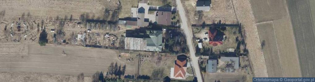 Zdjęcie satelitarne Grzegorz Mamenas Zakład Projektowo - Budowlany