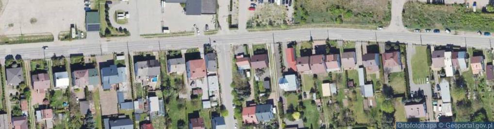 Zdjęcie satelitarne Grzegorz Migas Przedsiębiorstwo Handlowo-Usługowe MG-Tech