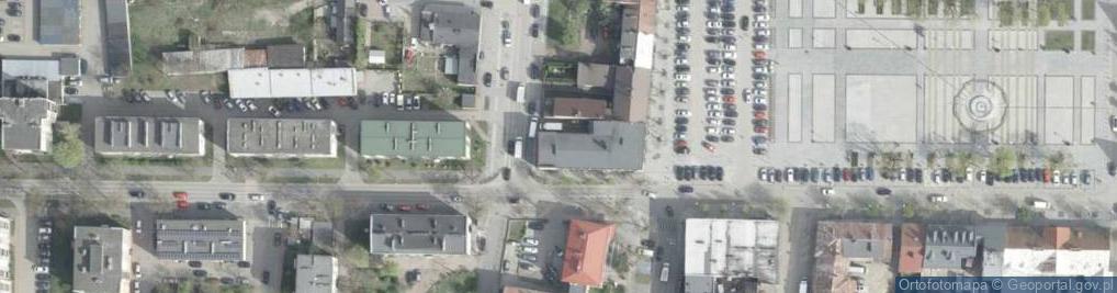 Zdjęcie satelitarne Grzegorz Przybyszewski Biuro Projektowo-Usługowe