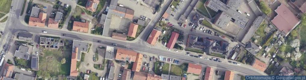 Zdjęcie satelitarne Grzegorz Różak Usługi Transportowe Gregor