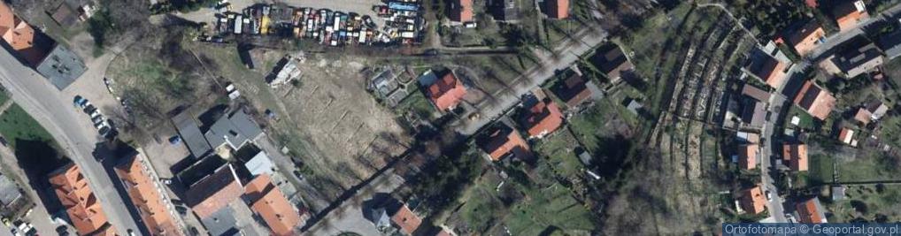 Zdjęcie satelitarne Grzegorz Tomaszewski Taxi Osobowe