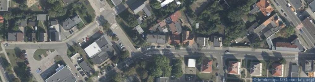 Zdjęcie satelitarne Grzegorz Wichtowski Przedsiėbiorstwo Handlowe Techmot