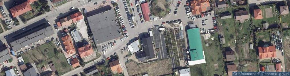 Zdjęcie satelitarne Grzegorz Zych 1.Geo-Line Pracownia Geodezyjno - Projektowa, 2.KZG