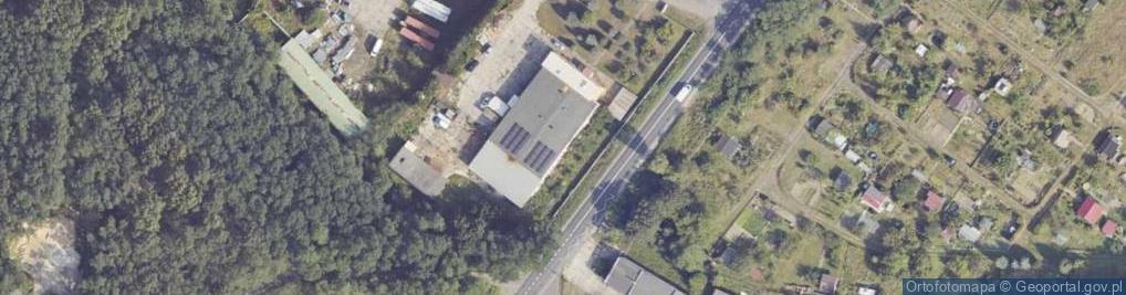 Zdjęcie satelitarne Gubińska 50, 66-600 Krosno Odrzańskie