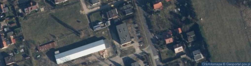 Zdjęcie satelitarne Guzmet. Producent konstrukcji stalowych, przyczepy