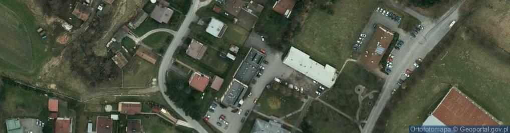 Zdjęcie satelitarne Gzoz w Skrzyszowie