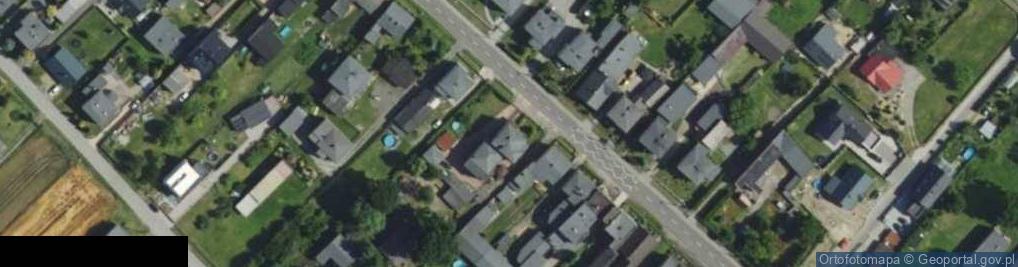 Zdjęcie satelitarne H B w Szymura Piekarnia Sklep