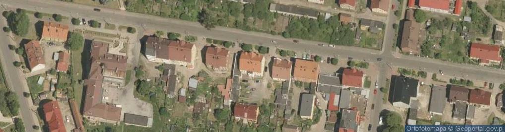 Zdjęcie satelitarne H.Wasielewska, Węgliniec