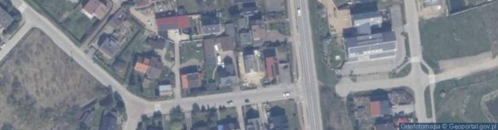 Zdjęcie satelitarne Hairluxe Bogumiła Pettke - Żukowo