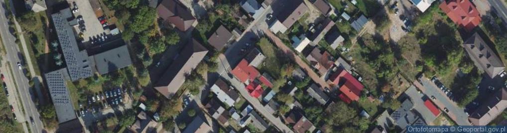 Zdjęcie satelitarne Hajnowskie Stowarzyszenie Abstynentów i Rodzin Klubu Abstynentów Dąb